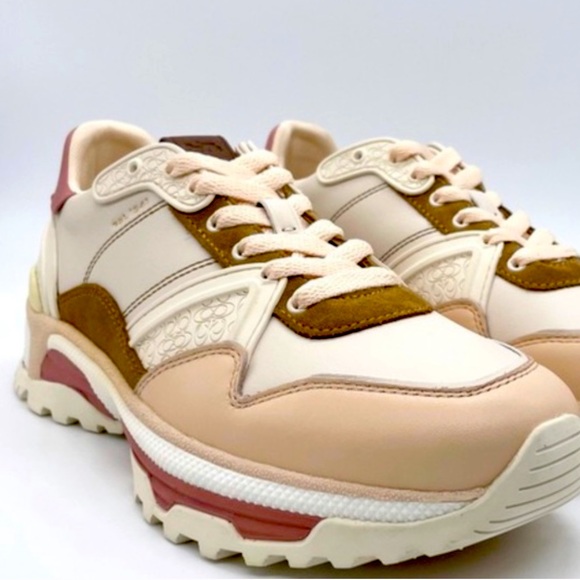 Coach C 143 trainer runner sporty sneakers shoes - Picture 1 of 4